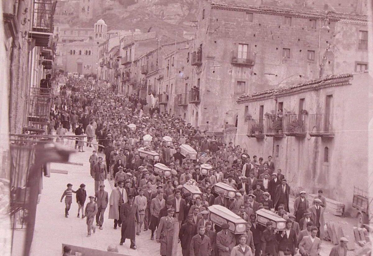 Tragedia Troina I funerali 1